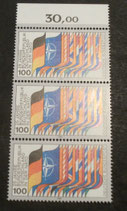 Bund 1034  100 Pf  s3 OR   Nato - 25 Jahre Mitgliedschaft   **