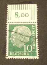 Bund 0183 - 10 Pfg   gest.