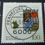 Bund 1587   100 Pf  Wappen Bayern   VSST