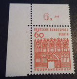 Berlin 0247 60 Pf    Eckrand  **