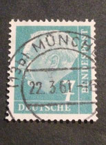 Bund 0181y -  7 Pfg   gestempelt