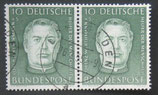 Bund 0201 wP  Helfer der Menschheit 1954  gest