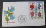 Bund 818ff  FDC  Blumen