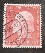 Bund 0202  Helfer der Menschheit 1954  gest
