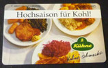 Kühne  Kohl   Telefonkarte     O 1995 2000