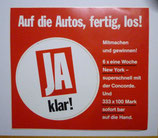 Aufkleber - Ja, klar!