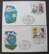 Bund 867ff  FDC  Blumen 75