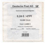 Bund 2176    0,24 € / 47 Pf   Verschluss- Stangendeckel