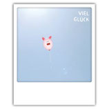 Postkarte "Viel Glück"