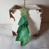 Grosse X-MAS TANNE mit Schnur Nr. 24e