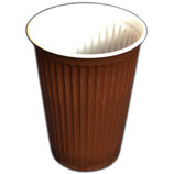 Automatenbecher pl braun 180ml (100 Stück)