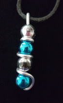 HIPPY HOPPY  DEKOPERLEN EIFACH SILBER BLAU