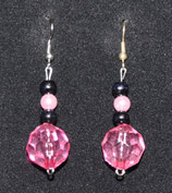STEINE & PERLEN ROSA SCHWARZ ROSA