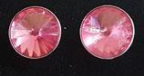 SWAROVSKI STEIN 12MM ROSE