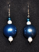 PERLEN GROSS MIT WEISS BLAU