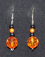 STEINE & PERLEN ORANGE SCHWARZ ORANGE