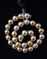 RUNDE SCHNECKE SILBER-GOLD