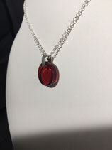 PE 134 - Pendentif "plaisir simple" rouge