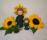 Sonnenblume Sepp mit Kind