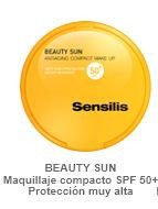 Sensilis BEAUTY Sun  SPF 50+ Maquillaje Compacto 10 gr