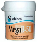 Sabinco MegaB-50 vitaminas del grupo B