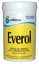 Sabinco Everol aceite de la semilla de Onagra