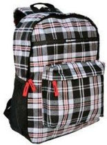 Rucksack im Karo Design