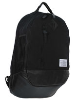 Rucksack im Stoff Disign mit Leder