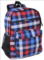 Rucksack im Karo Design