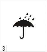 Vor Nässe schützen 200 mm