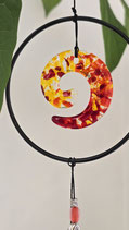LUCY SCHNECKE Sonnenfänger rot-orange-gelb