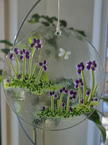Sonnenfänger VIOLA mit Metallreif in Anthrazit