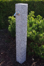 Granit grau - gespitzt- L