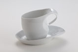TASSE 0,25L + UNTERTASSE 2  FÜR ZWEI