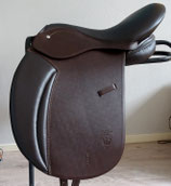 Flexible Inspiration, 18,5 inch zwart en bruin/zwart semi boomloos zadel NIEUW