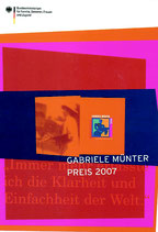 GABRIELE MÜNTER PREIS 2007   (2007)
