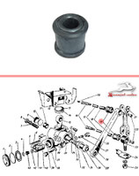 GAZ 51 Stoßdämpfergummis 6 Stück. Shock absorber rubber, GAS 51 6 pcs, new. Втулка рычага и проушины стойки амортизатора задней подвески резиновая, новая,ГАЗ 51, комплект 6 штук.