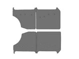 31-6102014 / 31-6102015 Satz Türverkleidungen Türpappen GAZ-M20 Pobeda. Set of interior door panels (cards) for GAS M-20 Pobeda. Карты дверей (комплект) ГАЗ М20 Победа (Варшава).