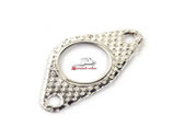 412-1008036 Abgaskrümmer, Auspuffkrümmer Dichtung Moskwitch 412 / 2140. Exhaust manifold gasket Moskvich 412 / 2140. Прокладка между выпускной трубой и головкой блока цилиндров Москвич 412 / 2140.