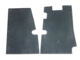76-5109014, 76-5109015 Gummimatten (Fußmatten) vorne GAZ 69, GAZ 69A. Front Floor Mats GAS 69, GAS 69A. Коврики пола резиновые передние ГАЗ 69, ГАЗ 69А.