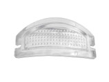 ФП111-3717204 Glas Kennzeichenleuchte Wolga ZAZ 965. Licence plate light lens Volga SAS 965. Рассеиватель фонаря освещения заднего номерного знака ЗАЗ 965.