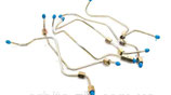 236-1104308-Б2 (236-1104308-62) Kraftstoffleitungen Dieselleitungen JAMZ 236. Fuel Diesel lines pipes YAMZ 236. Топливные трубопроводы двигателя ЯМЗ-236.