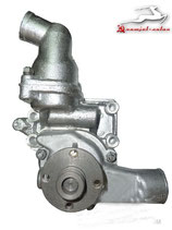 21-1307100-В Wasserpumpe komplett GAZ 21 Wolga. Water pump assy GAZ 21 Volga. Насос водяной с кронштейном, выпускным патрубком водяной рубашки цилиндров в сборе ГАЗ 21 Волга.