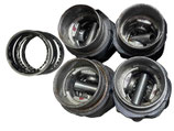 Kolben und Zylinder Satz ZAZ 966/968. Cylinders and pistons Set SAS 966/968. Цилиндро-поршневой комплект ЗАЗ 966/968.