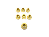 12-3402070 Isolierbuchsen Satz Hupe Lenkrad GAZ-21 Wolga. Steering Wheel Horn Button Insulation Bushing SET GAS M-21 Volga. Втулки изолирующие механизма сигнала автомобиля ГАЗ-М21 Волга.