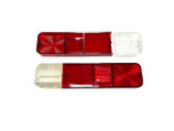 Rücklicht Schalen Gläser Moskwitsch 412, IZH 2715. Tail light (rear lamps) lens Moskvich 412, ISH 2715. Рассеиватель фонаря заднего Москвич 412, ИЖ 2715.