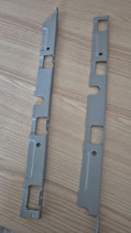 21М-8404136, 21М-8404137 Halterung Chromleisten Heckflosse GAZ M21 Wolga. Rear Fender Molding Holder (bracket) GAS M-21 Volga. Держатель молдинга заднего крыла ГАЗ М-21 Волга.