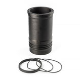 236-1002021 Laufbuchse Zylinderbuchse komplett mit Dichtungen MAZ-500A. Cylinder liner complete with seals MAS 500A. Гильза цилиндра с резиновыми уплотнительными кольцами в комплекте МАЗ-500.