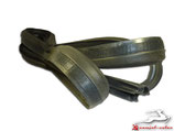 24-5604040-02 Dichtung Kofferraum GAZ 2410, GAZ 3102 Wolga. Trunk lid sealing GAZ 24-10, GAZ 3102 Volga. Уплотнитель крышки багажника ГАЗ 2410, ГАЗ 3102 Волга.