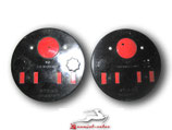 ФП13-300 GAZ 66 Tarnscheinwerfer Rücklichter Abdeckung. Rear light protection blackout cover GAZ 66. Светомаскировка задние фонари ГАЗ 66.